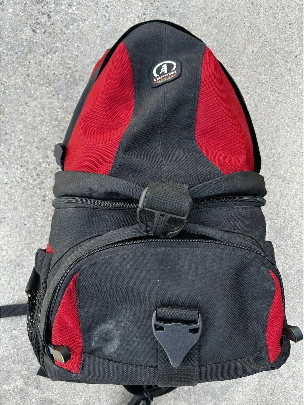 Tamrac Camera Backpack Padded Hiking SAS Photography Hiking Travel Padded Red